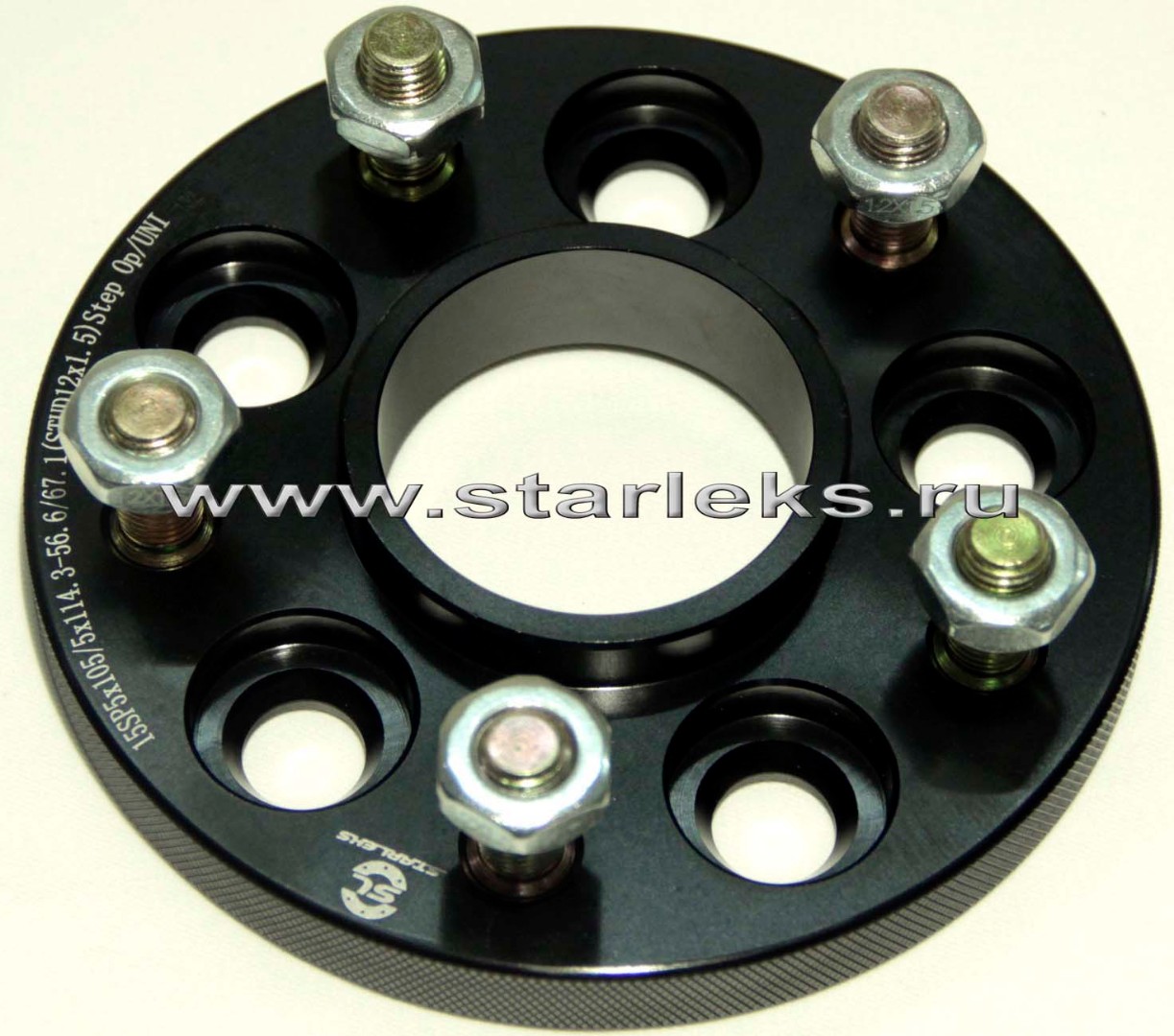 Проставка переходная 15SP5105/5114.3-56.6/67.1 (STUD12x1.5)