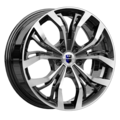 7x17/5x115 ET44 D70,2 Аламида (КС705М) Алмаз черный
