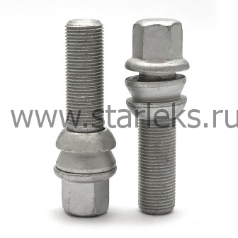 Болт колёсный М15x1.25x40 дакромет подвижная сфера, ключ 17