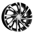 6x15/4x108 ET38 D67,1 Мейола (КС643) Алмаз черный