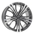 9,5x20/5x112 ET52 D79 Cortina Matt Dark Graphite Diamond Cut