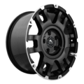 9x20/6x139,7 ET18 D106,3 BW-004 Gloss Black Machined Face