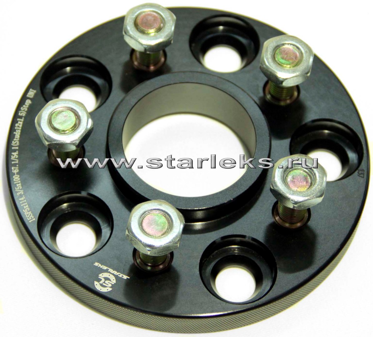 Проставка переходная 15SP5114.3/5100-67.1/54.1 (STUD12x1.5)