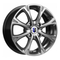 6x15/4x108 ET27 D65,1 Блюз-оригинал (КС606) Дарк платинум