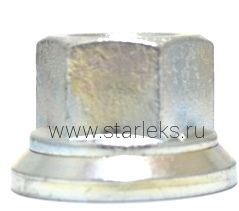 Гайка колёсная М18x1.5x32 цинк шайба, ключ 27