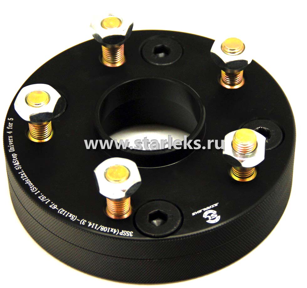 Проставка переходная 35SP4108/5114.3-5112-67.1/57.1(STUD12x1.5)