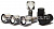 Секретный болт 384093X-2Key