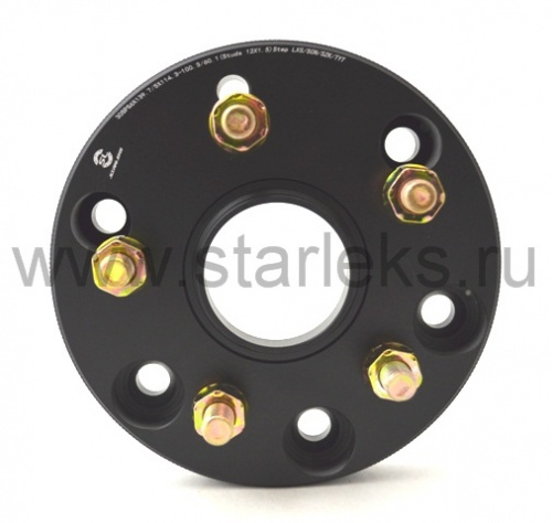 Проставка переходная 30SP6139.7/5114.3-100.3/60.1(STUD12x1.5) Step Black